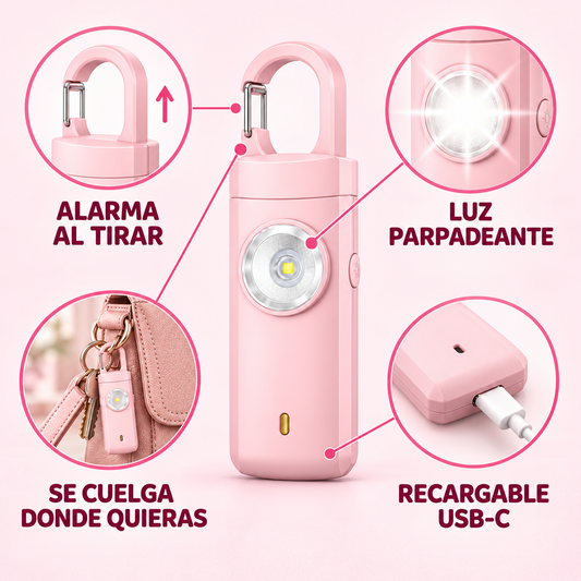 Llavero Alarma Personal
