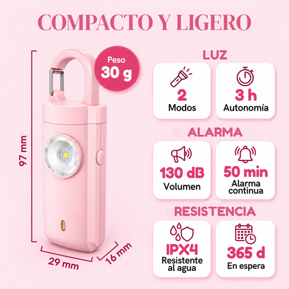 Llavero Alarma Personal