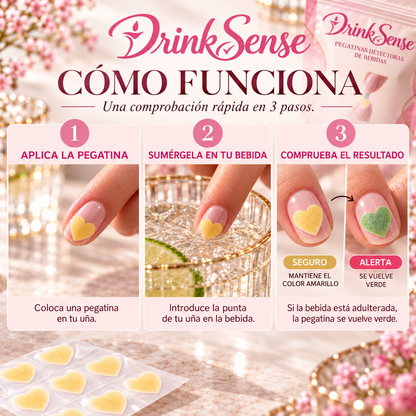 Pegatinas Detectoras de Bebidas
