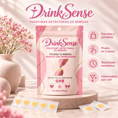 Pegatinas Detectoras de Bebidas